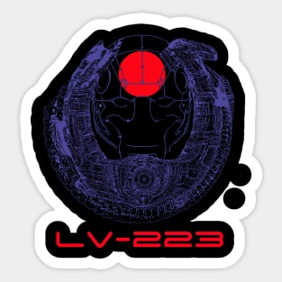 LV 223 Sticker